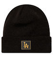 New Era Beanie - Knitted - Dodgers - Metallic - Black
