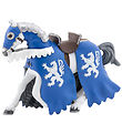 Papo Horse Of L knight w. Spear - H: 14.5 cm
