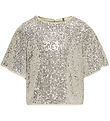 Kids Only T-shirt - KogFransa - Moonbeam w. Sequins