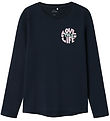 Name It Blouse - NkfVix - Dark Sapphire/Love This Life