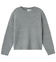 Name It Blússa - Prjónað - NkmVimmy - Grey Melange