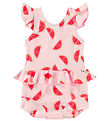 Molo Swimsuit w. Swim Diaper - UV50+ - Nandini - Melon Pink