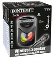 Bontempi Speaker w. Microphone/Light - 18 cm - Wireless