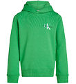 Calvin Klein Kapuzenpullover - Small Monogramm - Vintage Green