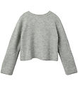 LMTD Bluse - Strick - NlfBowBack- Light Grey Melange