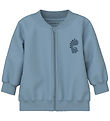 Name It Zip Sweatshirt - NbmNobert - Mountain Spring