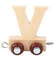 Kinder and Kids Alphabet Train - Wood - V