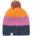 Color Kids Beanie - Knitted - Lilac Chiffon w. Pom-Pom
