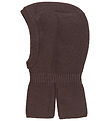 Color Kids Balaclava - Wool/Acrylic - 2-layer - Raisin