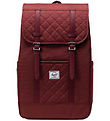 Herschel Backpack - Retreat - Oxblood Red Quilted