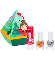 Miss Nella Geschenkbox - Elfie Festive - 2 Nagellacke/Lippenbals