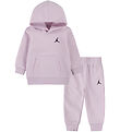 Jordan Sweatset - Roze Schuim