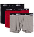 Jordan Boxershorts - 3er-Pack - Schwarz/Rot/Grau