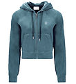 Juicy Couture Cardigan velúr - Madison - Bláasta One