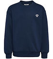 Hummel Peysa - hmlJr Loose Crewneck - Dress Blue