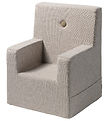 by KlipKlap Armchair - Kids Chair XL - Beige w. Sand