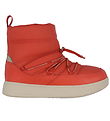 Woden Winter Boots - Isa - Lace - Four Red