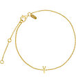 Design Letters Armband - Y - 18 Karat vergoldet