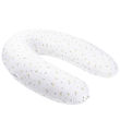 Doomoo Pregnancy/Nursing Pillow - 180 cm - White/Flowers Yellow