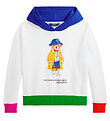 Polo Ralph Lauren Hoodie - White w. Soft Toy