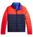 Polo Ralph Lauren Steppjacke - Umkehrbar - Orange/Navy/Blau