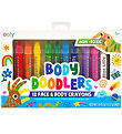Ooly Colours to Body - 12 pcs - Face & Bodysuit Crayons
