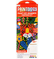 Ooly Paint Set - Paint Town Number Canvas Kit - Tiger Eyes