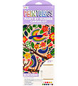 Ooly Paint Set - Paint Town Number Canvas Kit - Blue Birds
