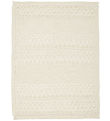 Cam Cam Baby Blanket - Knitted - Pointelle - Off White