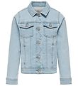 Kids Only Jeansjacka - KogSara - Light Blue Denim
