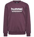 Hummel Sweatshirt - hmlTukas - Huckleberry w. Print