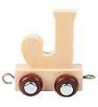 Kinder and Kids Alphabet Train - Wood - J