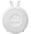 Rabbit & Friends Alarm clock w. Light - Wake Up - 20x15x6 cm - W