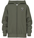 Name It Cardigan M. Hetta - NkmVallen - Dusty Olive/Pizza