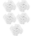 Jippies Socket fuses - Rotating - 5 pcs - Transparent