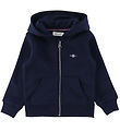 GANT Cardigan - Shield PLZ - Evening Blue