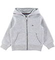 GANT Kapuzenpullover - Shield PLZ - Light Grey Melange