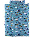 Nørgaard Madsens Bedding - Junior - Blue w. Work machines