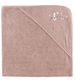 Nørgaard Madsens Handklæði m. hettu - 75x75 cm - Mauve M. Lefri