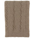 Nørgaard Madsens Blanket - 75x100 cm - Wool - Caramel Brown