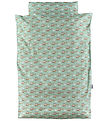 Nørgaard Madsens Bedding - Baby - Green w. Helicopter