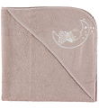 Nørgaard Madsens Babyhanddoek - 75x75 cm - Beige m. Knuffel op S