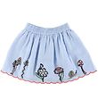 Stella McCartney Kids Skirt - Light blue w. Embroidery