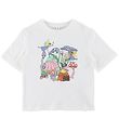 T-Shirt Stella McCartney Kids - Ivory av. Imprimé