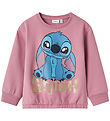 Name It Sweatshirt - NmfNyra - Disney Stitch - Mauve Orchid w. P