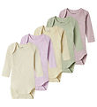 Name It Bodysuit L/æ - Rib - Noos - NbnBody - 5-Pack - Winsome O
