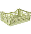 Aykasa Foldable Box - 40x30x15 cm - Midi - Lime Cream
