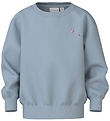 Name It Sweatshirt - NmfVallene - Subdued Blue/Unicorn