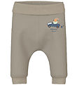 Name It Sweatpants - NbmVonne - Pure Cashmere/Wroom