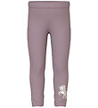 Name It Leggings - NmfDavina - Sweat - Elderberry/Unicorn
